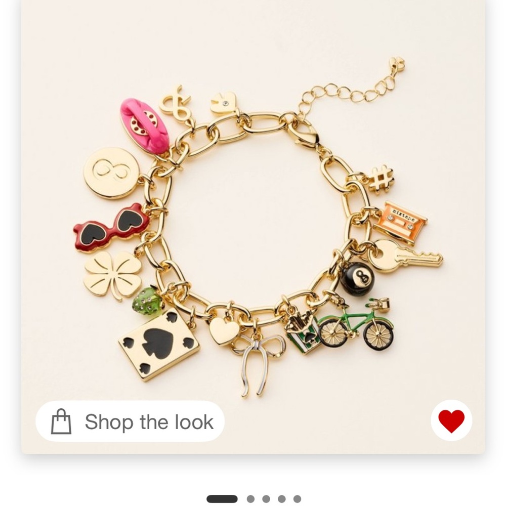 Kate Spade x Target Charm Bracelet NIB